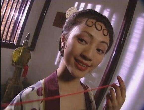 莲花童子哪吒苏妲己狐狸精666刘海图Ai生成对比 罗海琼666发型原版_2