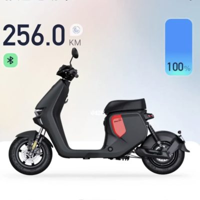 九号电动车F90M续航真是里数 有图有真相