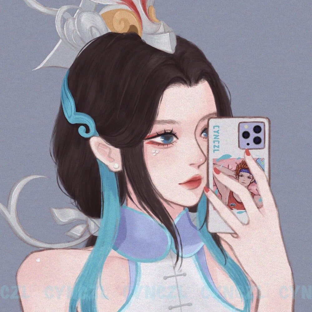 王者荣耀手机自拍头像精选图片_7