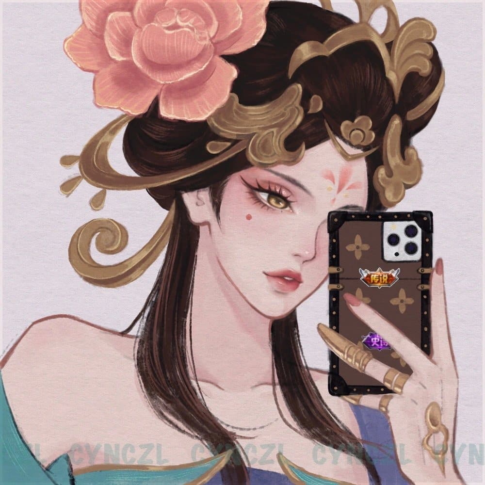 王者荣耀手机自拍头像精选图片_10