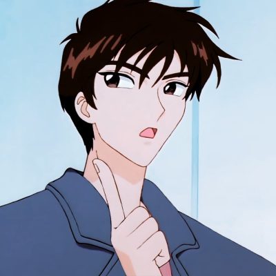动漫《百变小樱》小樱的哥哥木之本桃矢帅哥头像