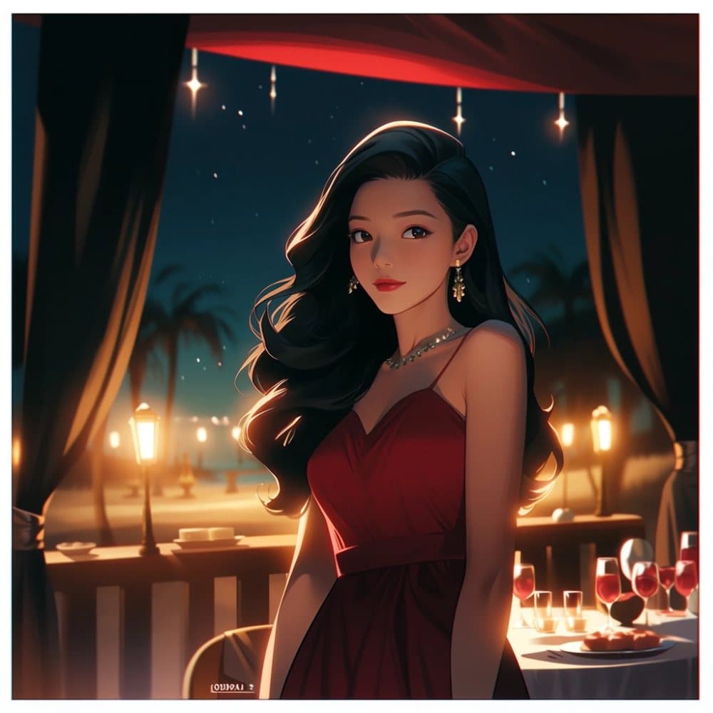 电影《消失的她》AI绘画 文咏珊  李木子 头像_2