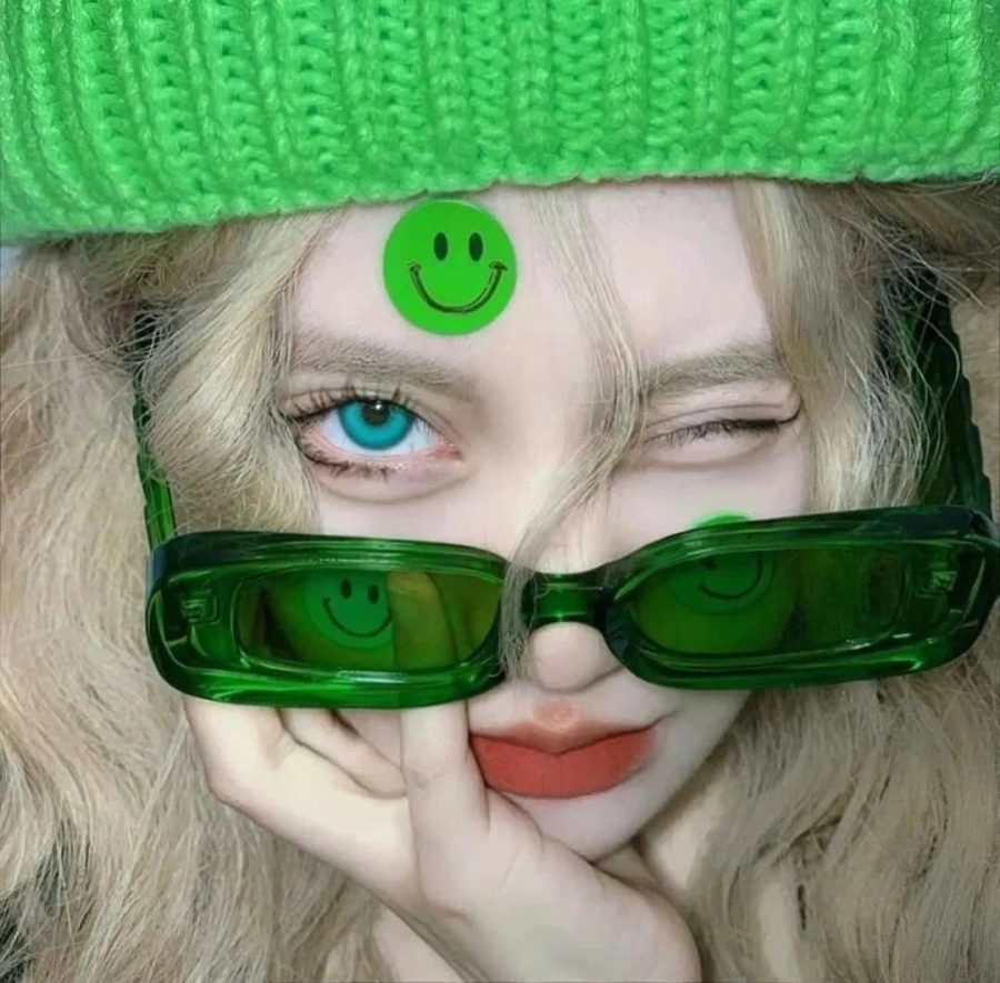 可爱绿帽子头像图片精选_9