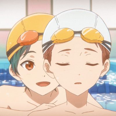 《free!男子游泳部》桐岛郁弥 x 远野日和  cp游泳动漫头像