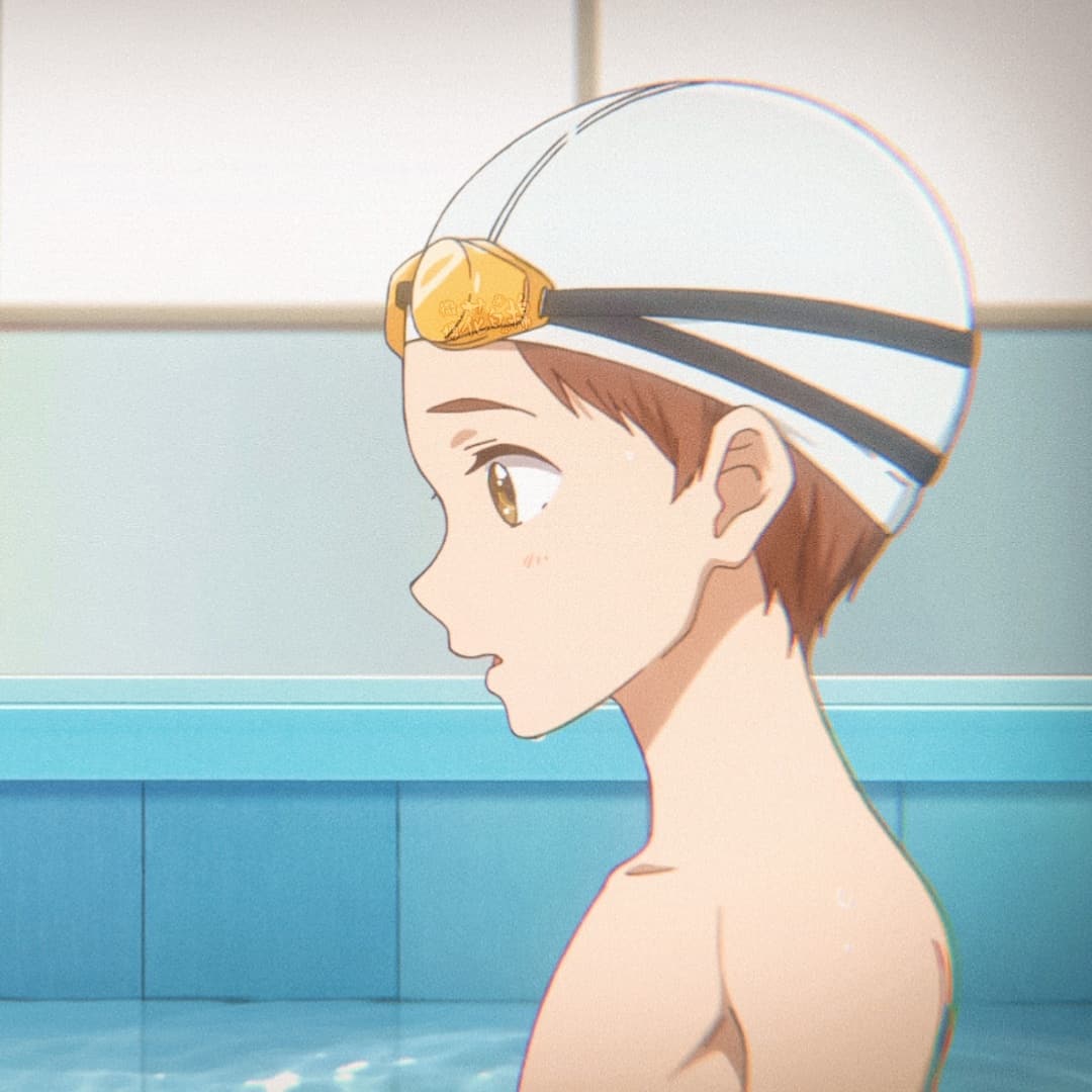 《free!男子游泳部》桐岛郁弥 x 远野日和  cp游泳动漫头像_6