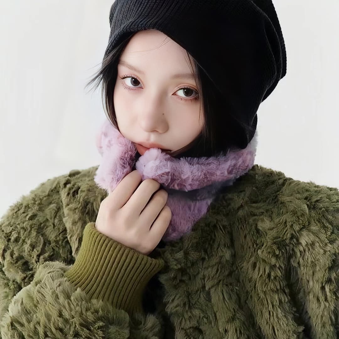 小众氛围感蓝色女生头像无水印，女生头像ins高级质感蓝色_16