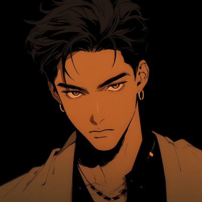 氛围感拉满的男生头像动漫 高级感优质痞帅Ai男头