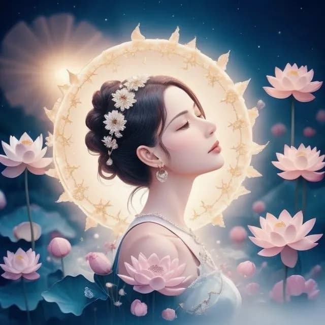 女人用什么头像运气旺？答案是莲花头像！_7