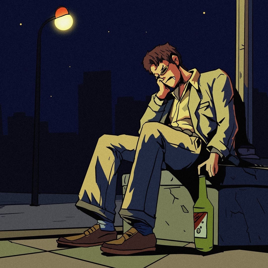 一眼封神的风格男生卡通头像 ​​​，第一眼就吸引人的头像男_2