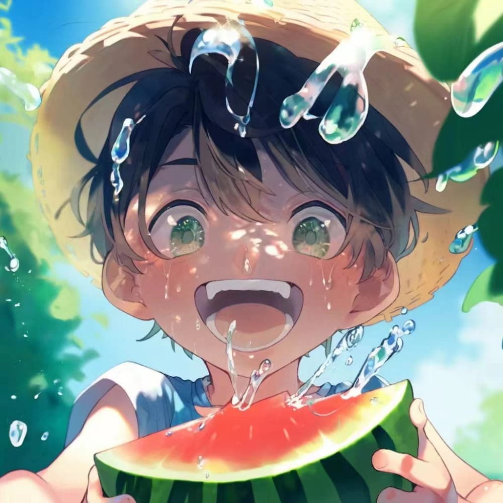 Ai绘画高级感治愈系头像动漫男_23