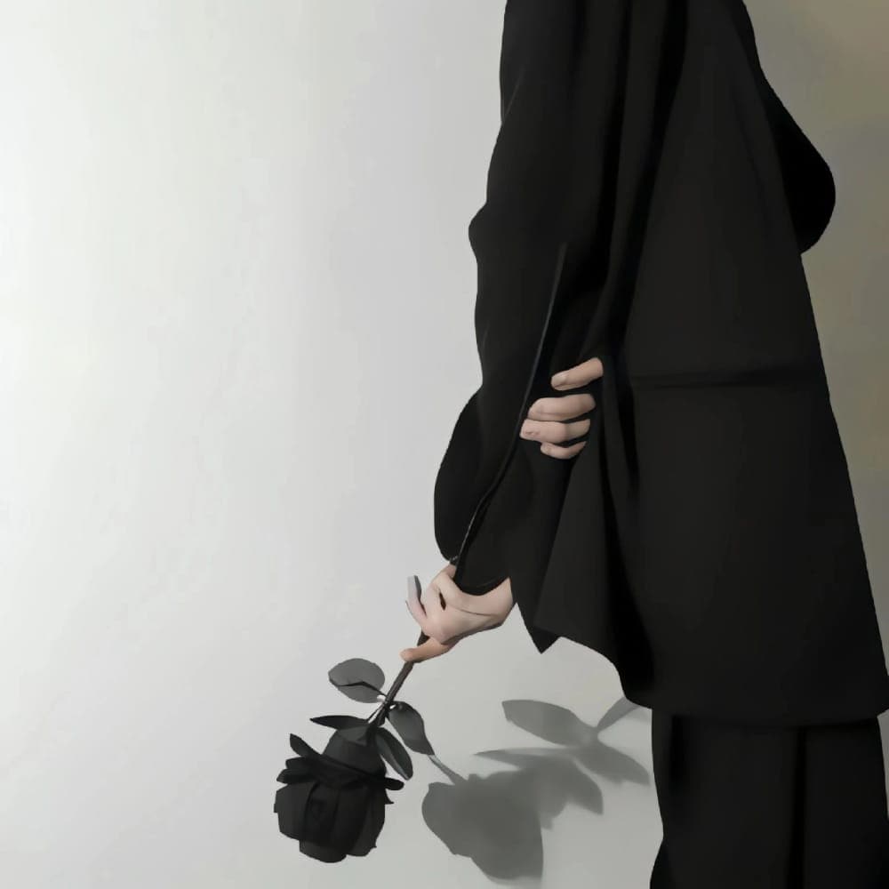 孤独感拉满的头像男，充满孤独感的男生头像_7