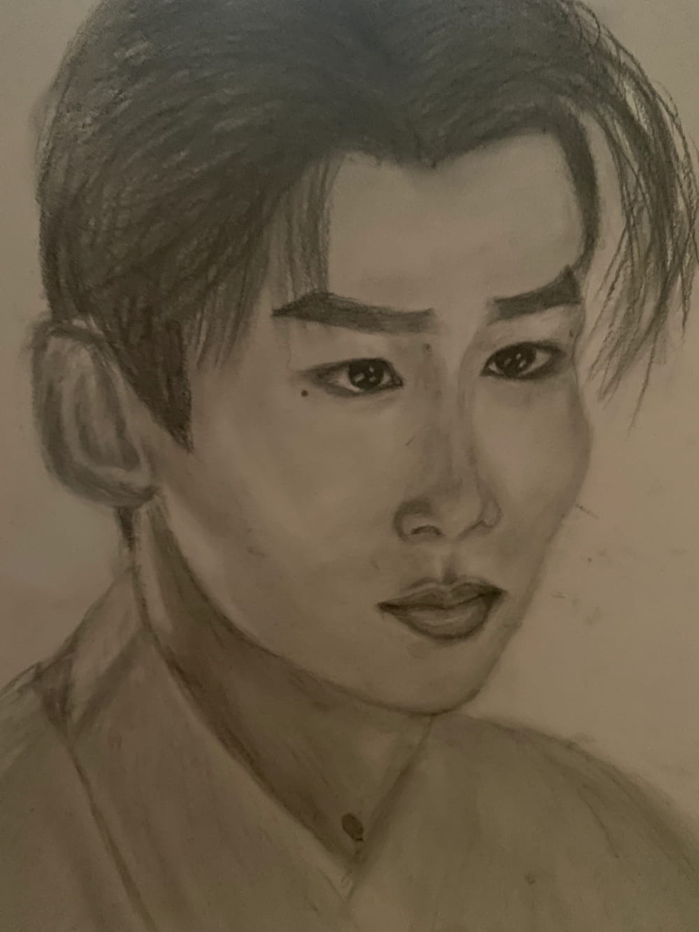 白敬亭看了都无法原谅的手绘画，白敬手绘画图片_1