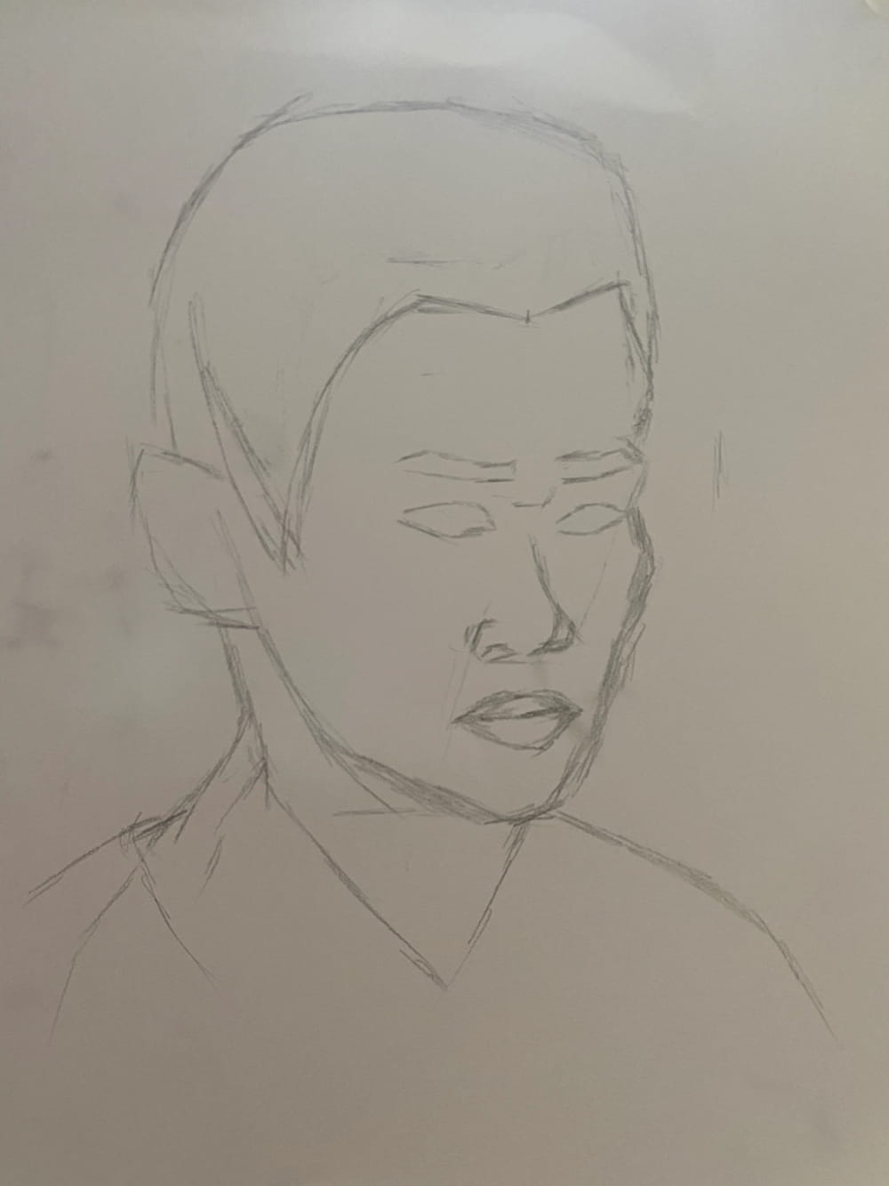 白敬亭看了都无法原谅的手绘画，白敬手绘画图片_4