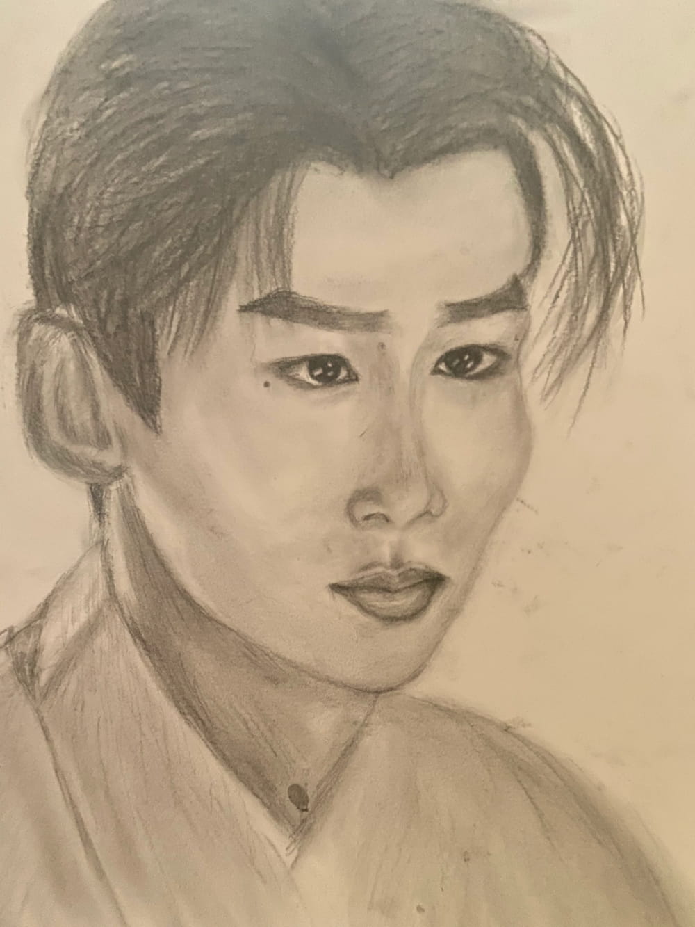 白敬亭看了都无法原谅的手绘画，白敬手绘画图片_6
