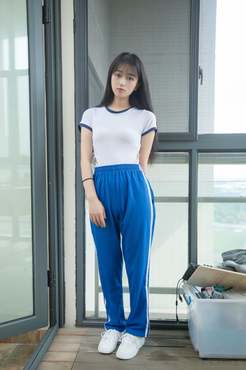 初三女生照片可爱小清新，初三真实女生图片_4