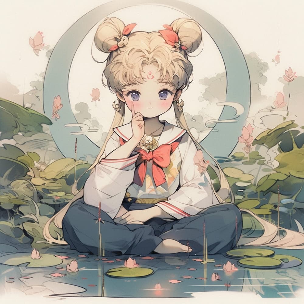 女人用什么头像运气旺？答案是莲花头像！_20