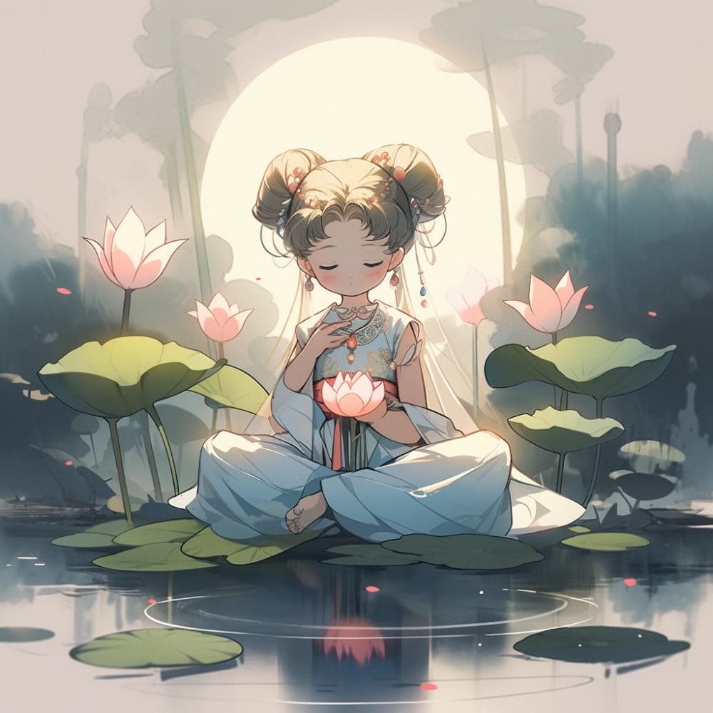 女人用什么头像运气旺？答案是莲花头像！_22