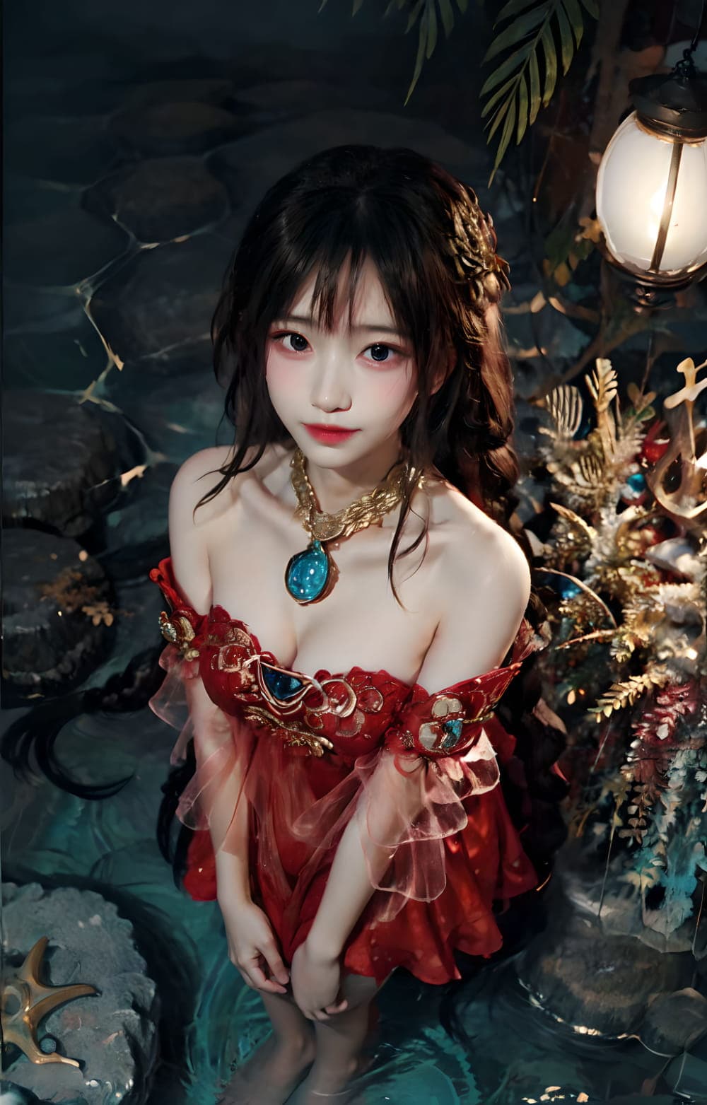 王者荣耀大乔真人版AI绘制图片_16