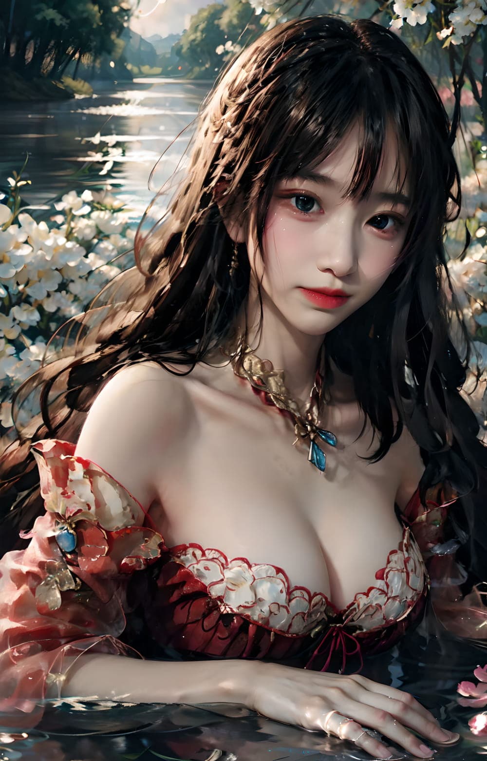 王者荣耀大乔真人版AI绘制图片_18