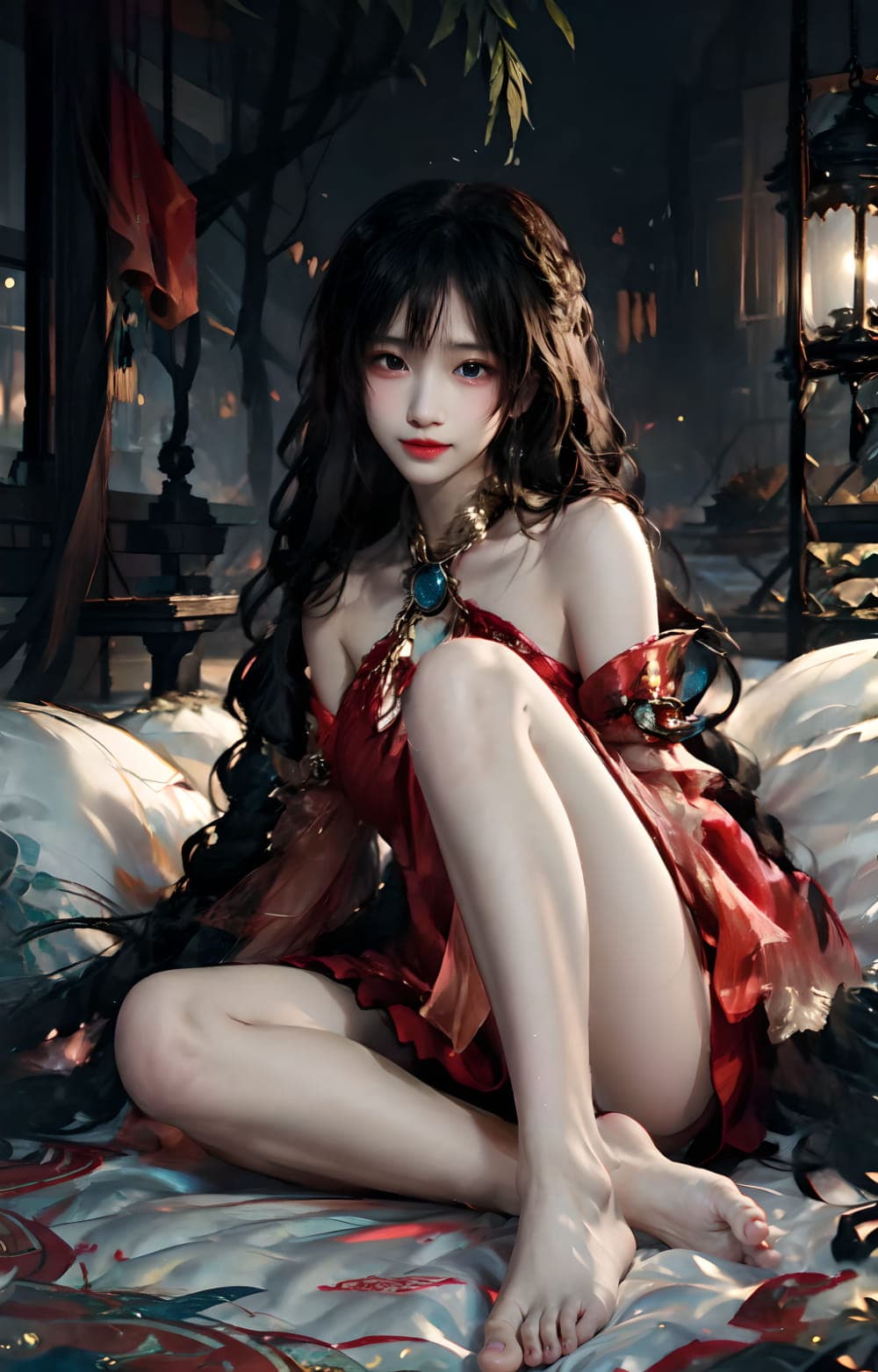 王者荣耀大乔真人版AI绘制图片_28