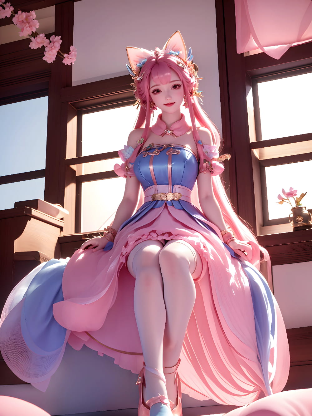 王者荣耀把妲己卧床去掉所有服装图片_4