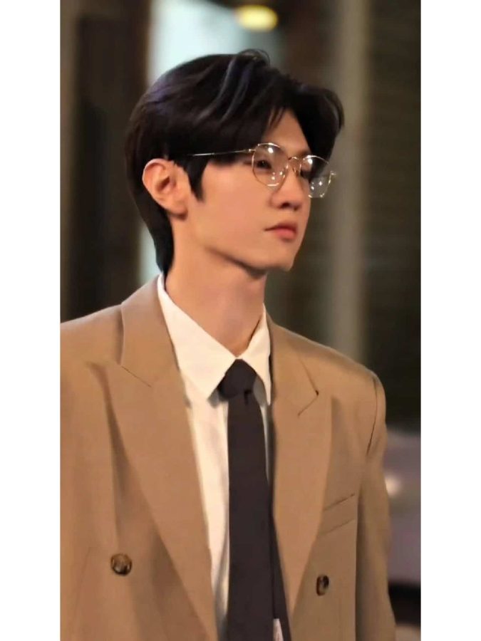 陈哲远戴金丝眼镜帅气头像 男明星照片微信头像_15