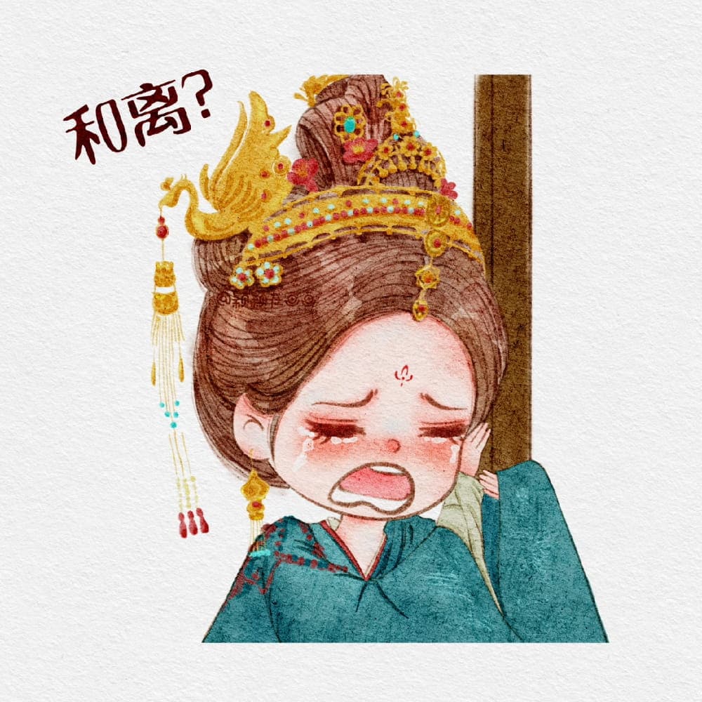 长风渡白敬亭宋轶Q版古装卡通风情侣头像_1