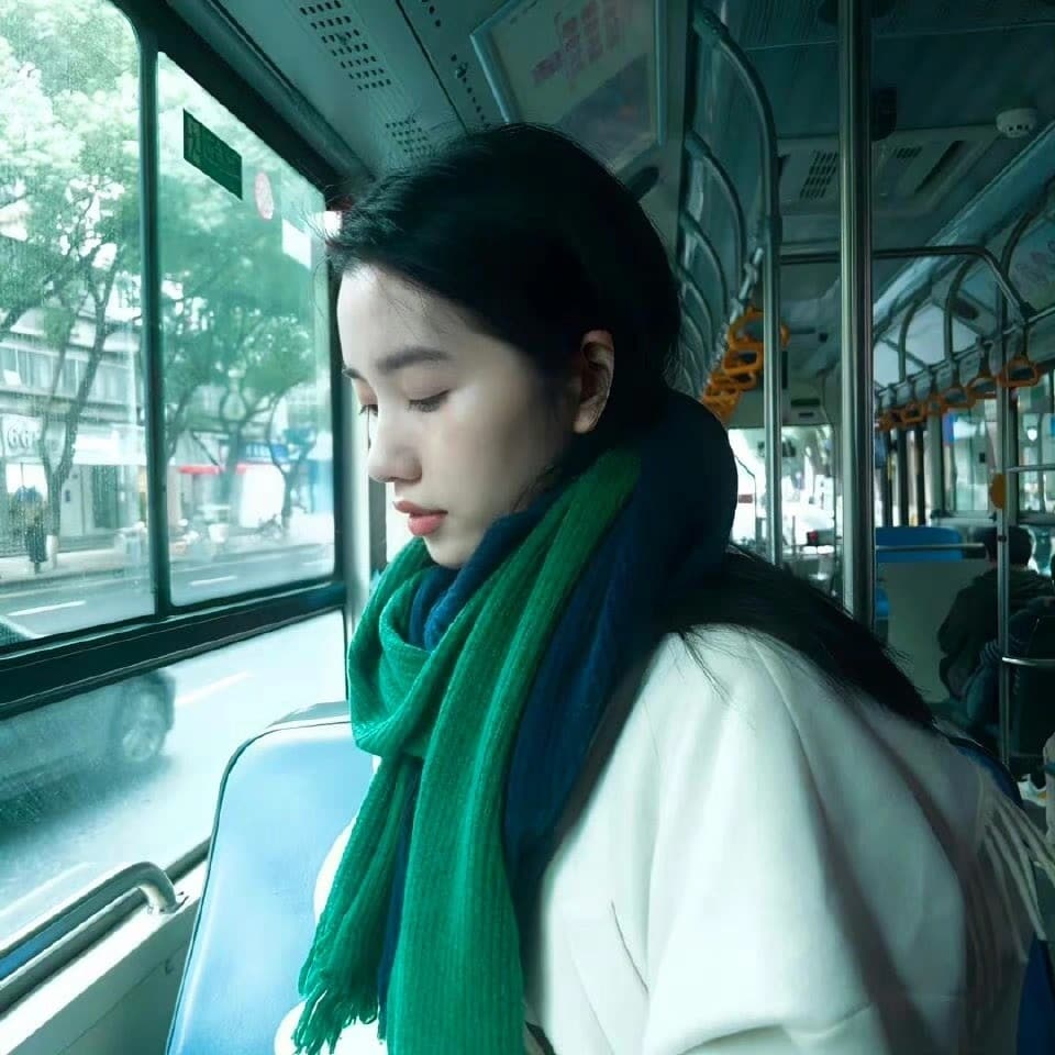 𝙒𝙚𝘾𝙝𝙖𝙩氛围感女生真人头像，超可爱有氛围感的女生头像_8