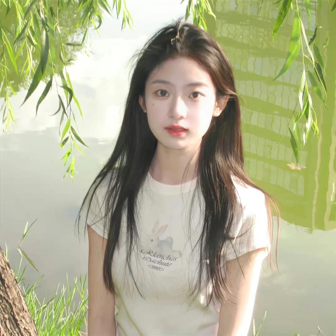 𝙒𝙚𝘾𝙝𝙖𝙩氛围感女生真人头像，超可爱有氛围感的女生头像_16