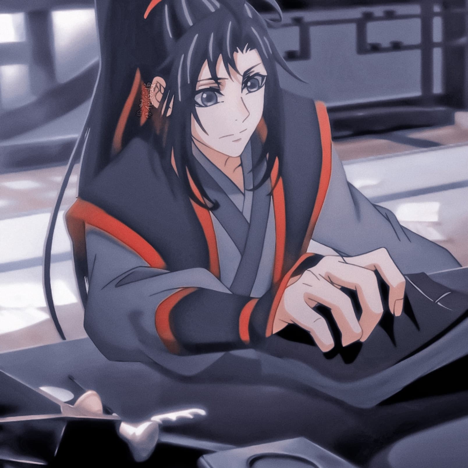 国漫《魔道祖师》魏无羡/魏婴 x 蓝忘机/蓝湛 男子古风动漫头像_3