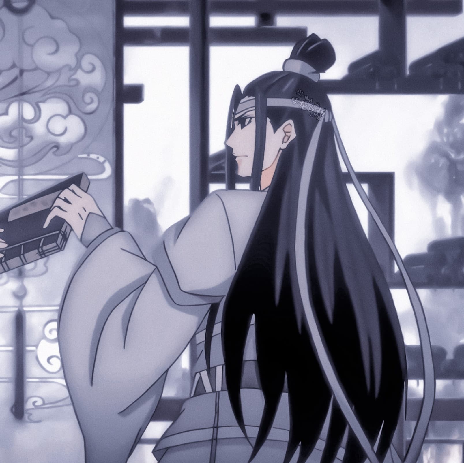 国漫《魔道祖师》魏无羡/魏婴 x 蓝忘机/蓝湛 男子古风动漫头像_2
