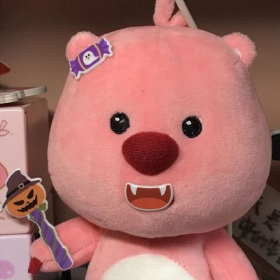 毛绒公仔小海狸Loopy可爱粉色系头像