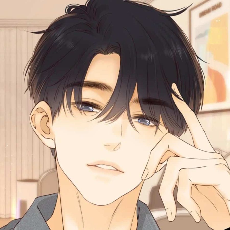 桑延漫画版高清微信头像 偷偷藏不住桑稚哥哥好帅！_20