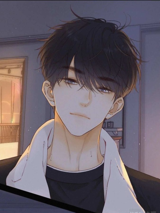 桑延漫画版高清微信头像 偷偷藏不住桑稚哥哥好帅！_6