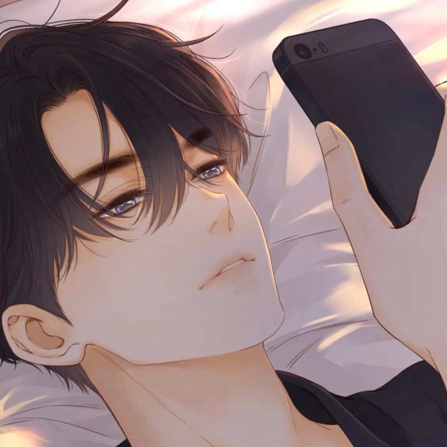 桑延漫画版高清微信头像 偷偷藏不住桑稚哥哥好帅！_11