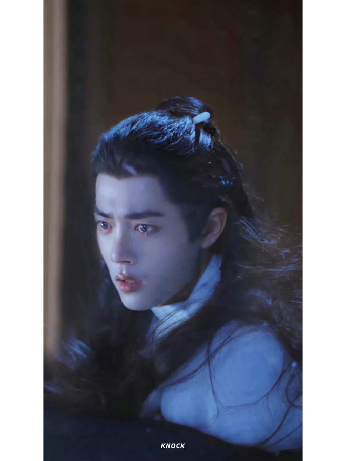 《玉骨遥》时影肖战古装高清微信头像图片 白衣大神官时影头像_13
