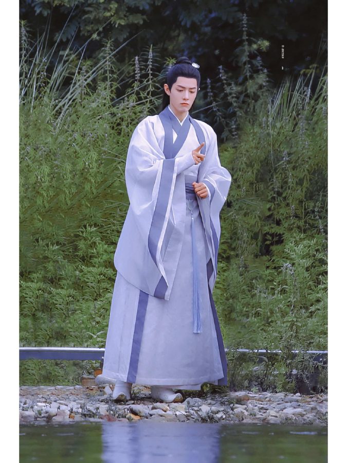 《玉骨遥》时影肖战古装高清微信头像图片 白衣大神官时影头像_14