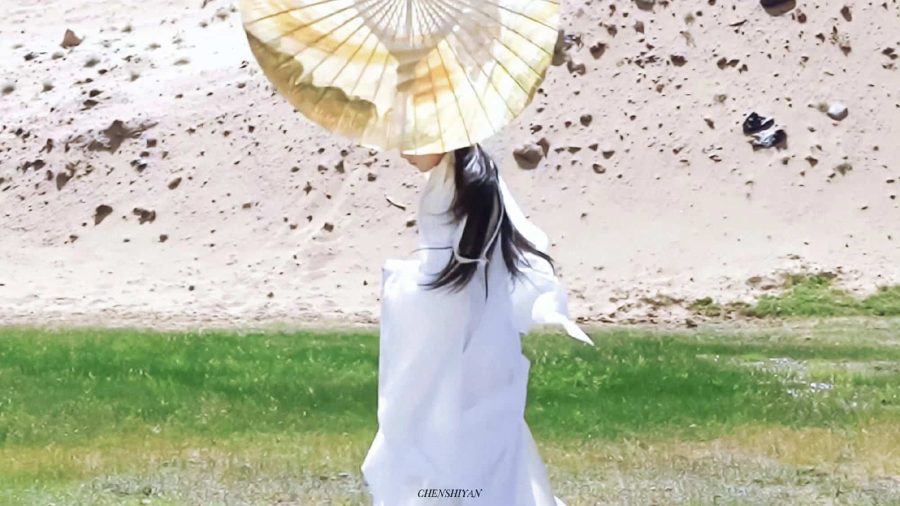 《玉骨遥》时影肖战古装高清微信头像图片 白衣大神官时影头像_17