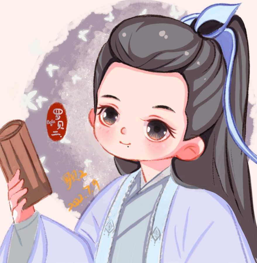 《玉骨遥》肖战时影Q版人物萌图微信头像 肖战古装漫画形象头像_7