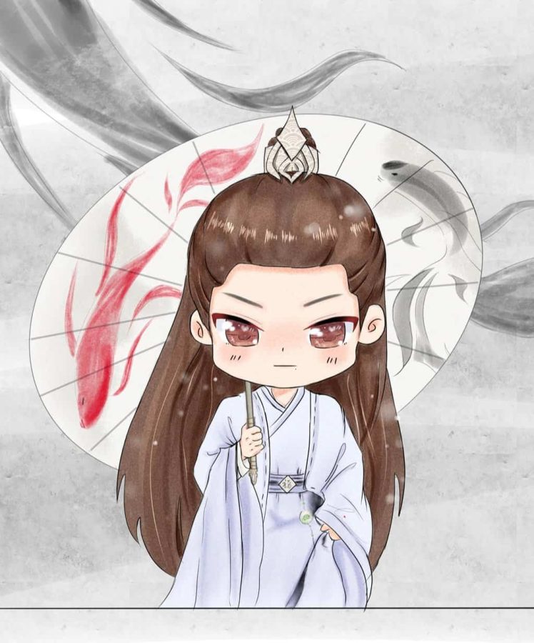 《玉骨遥》肖战时影Q版人物萌图微信头像 肖战古装漫画形象头像_8