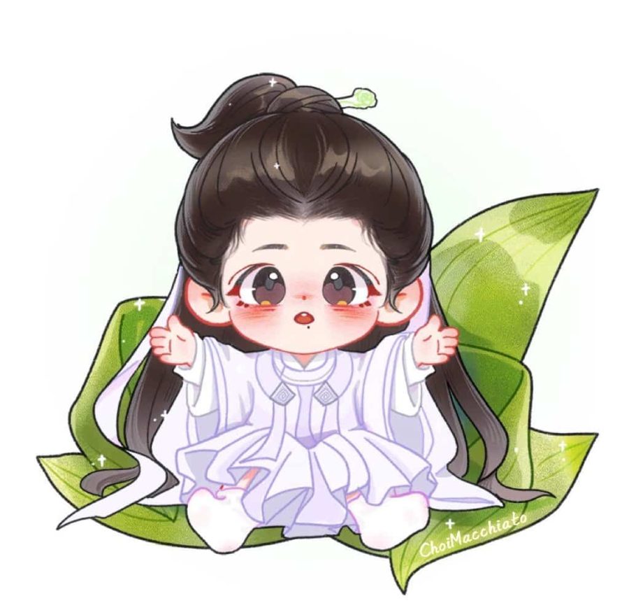 《玉骨遥》肖战时影Q版人物萌图微信头像 肖战古装漫画形象头像_10