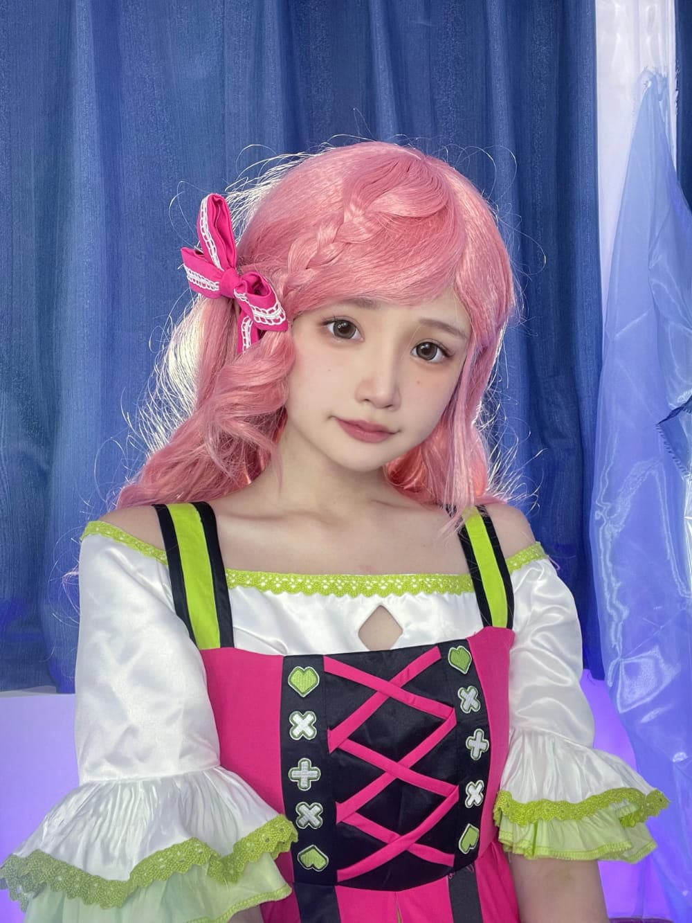 日系女生裸妆图片cos ，敢素颜裸妆cos才是真美女_3