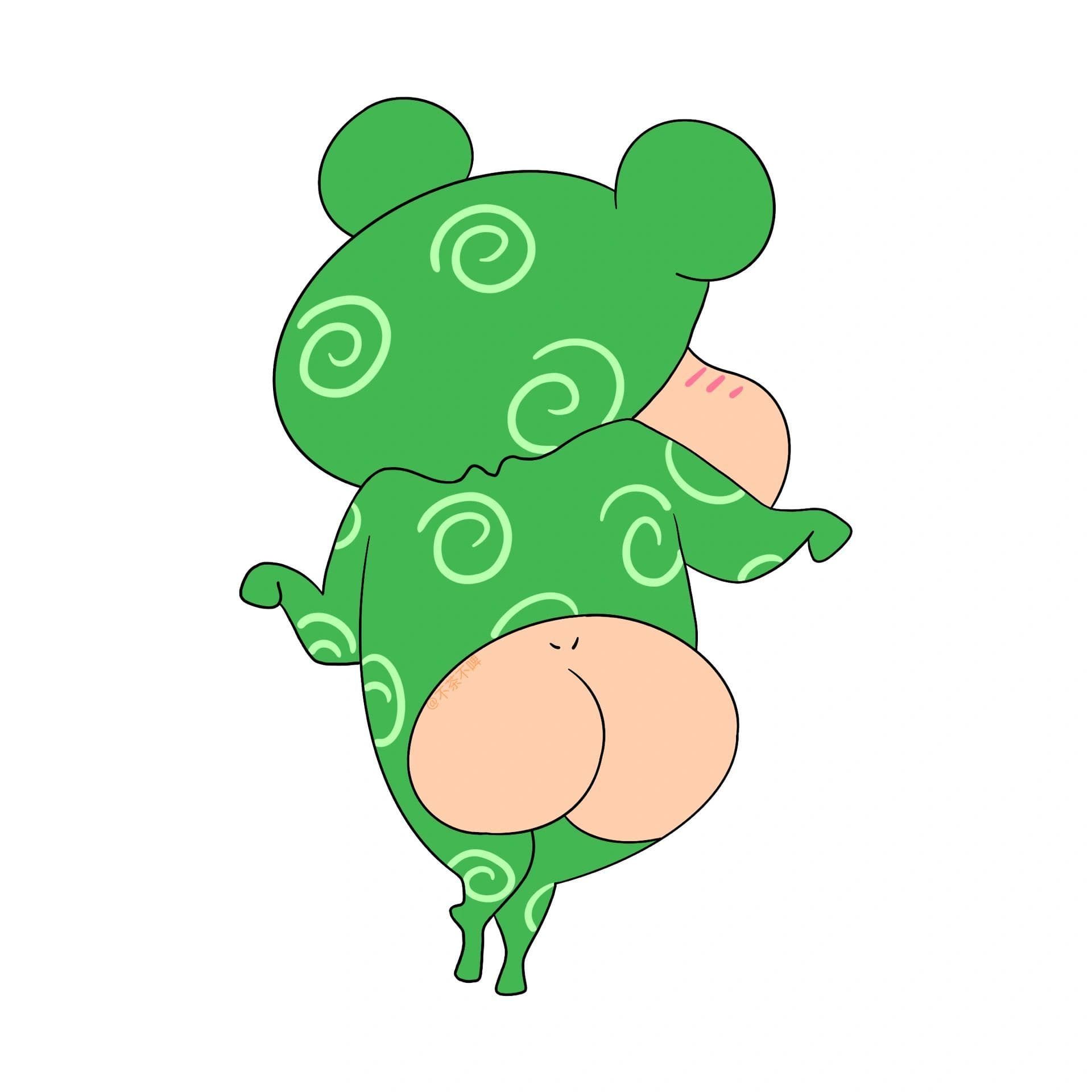 蜡笔小新屁股可爱搞怪头像_6