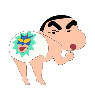 蜡笔小新屁股可爱搞怪头像