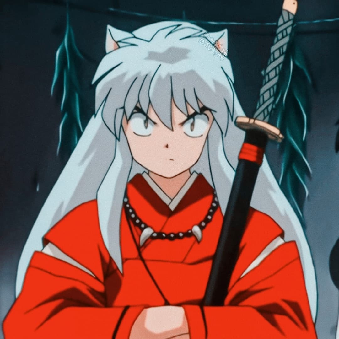 犬夜叉 日暮戈薇 揪耳朵 动漫情侣头像_7