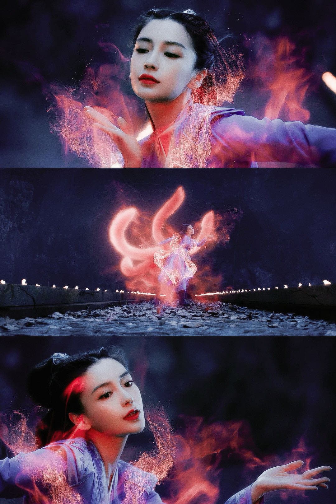 Angelababy张殷殷图片，被狐化的Angelababy媚到了_2