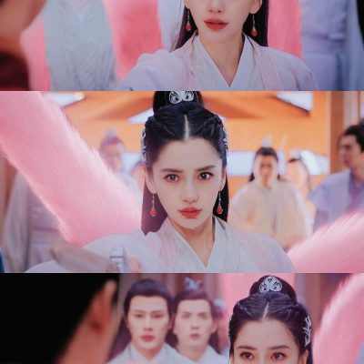 Angelababy张殷殷图片，被狐化的Angelababy媚到了