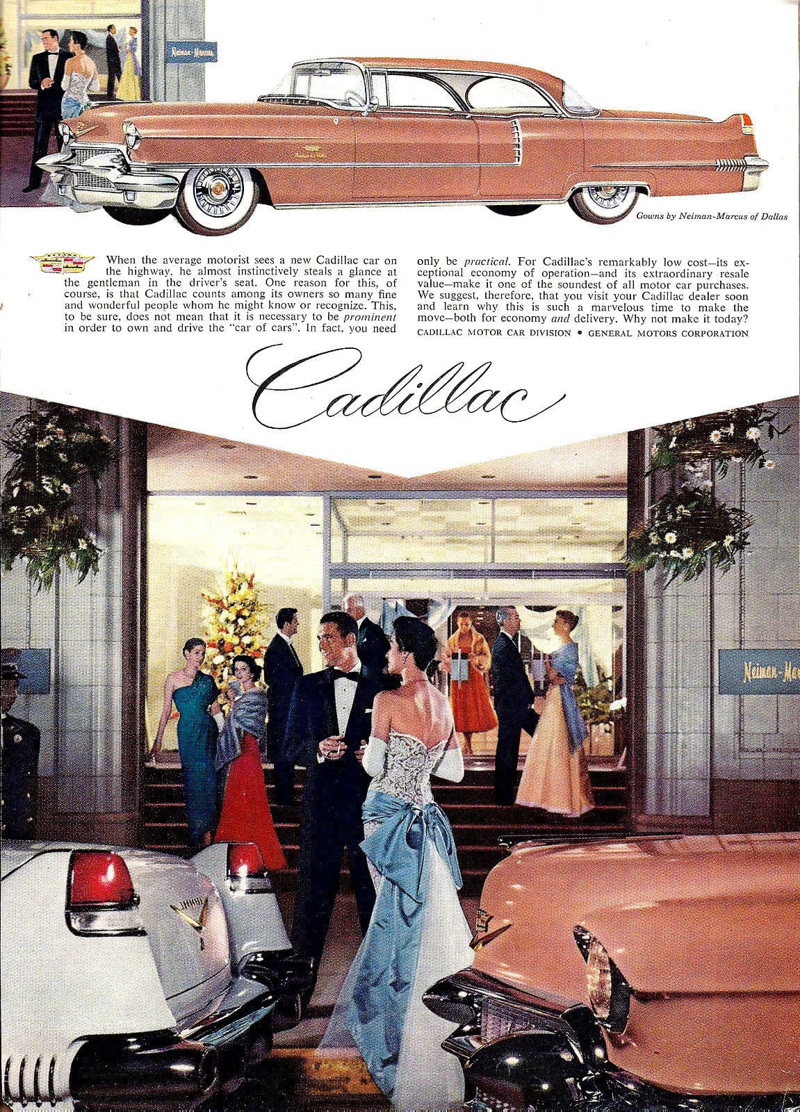 50年代凯迪拉克广告图片,50年代的美国女人_5