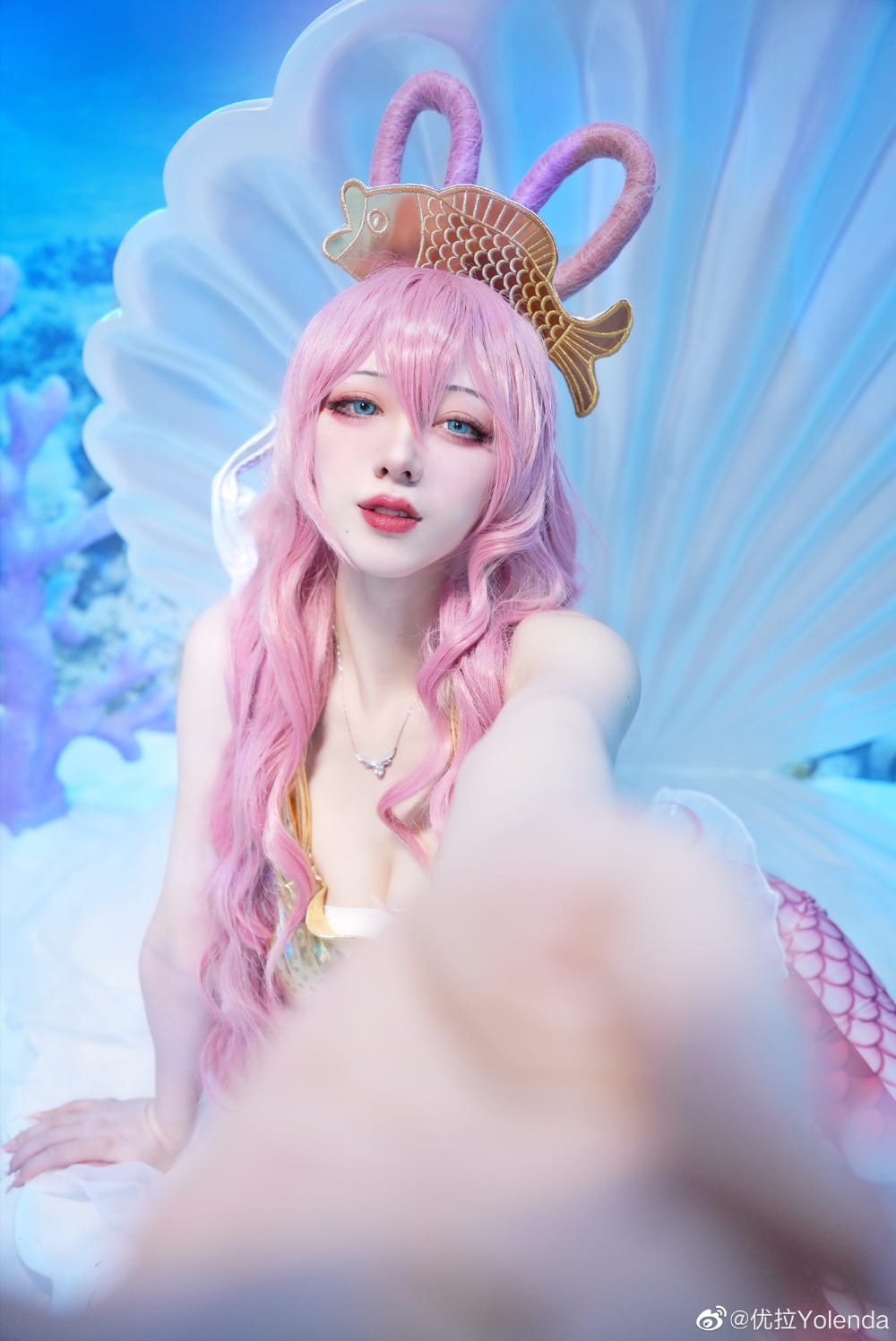 优拉Yolenda cosplay 海贼王白星  人鱼公主  美人鱼_4