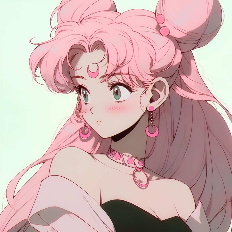 旧漫美少女战士水冰月女生头像 AI绘画动漫美女头像_2